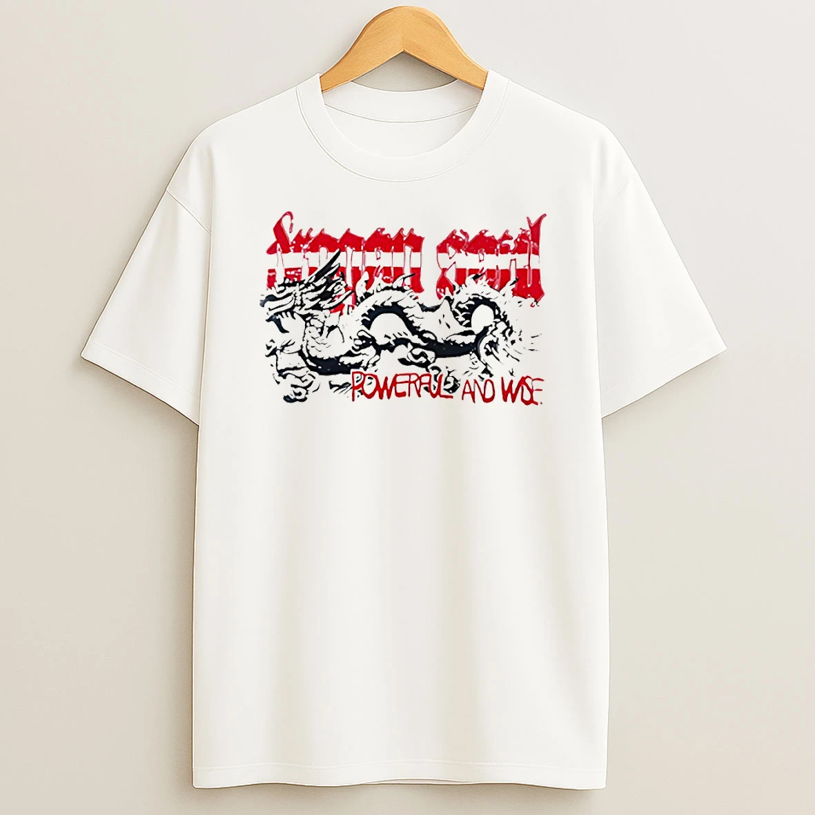 Dragon Soul Powerful And Wise Circle T Shirt