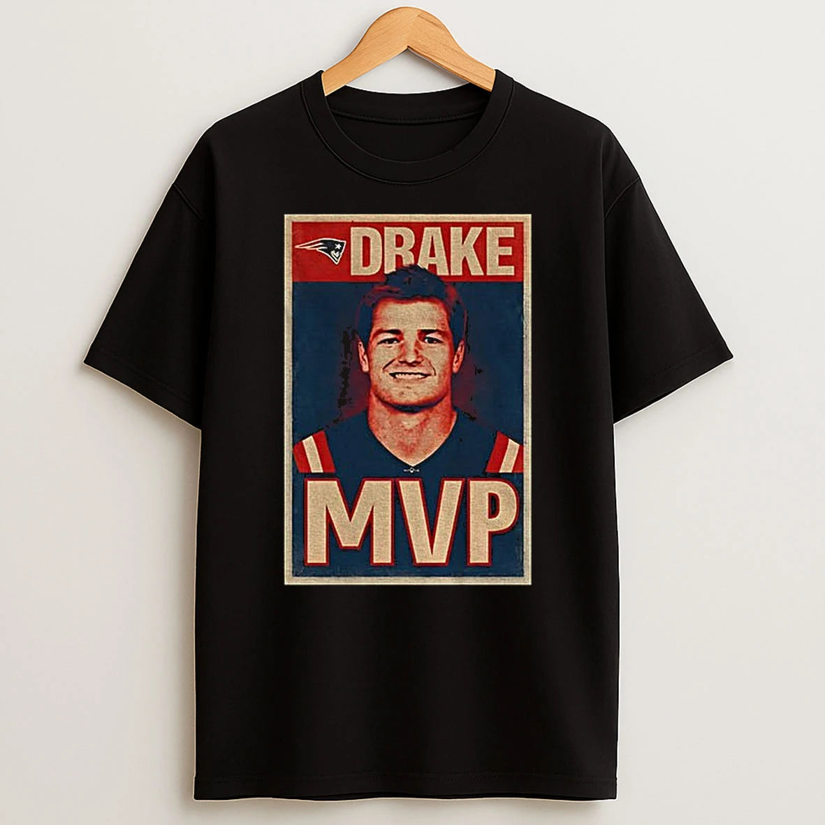 Drake Maye Mvp Hope Style New England Patriots Nfl 2025 T Shirt