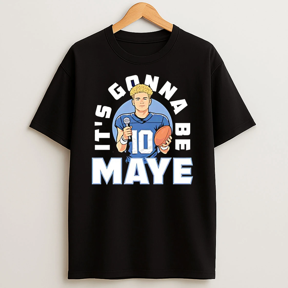 Drake Maye New England Patriots Football Its Gonna Be Maye Interview T Shirt