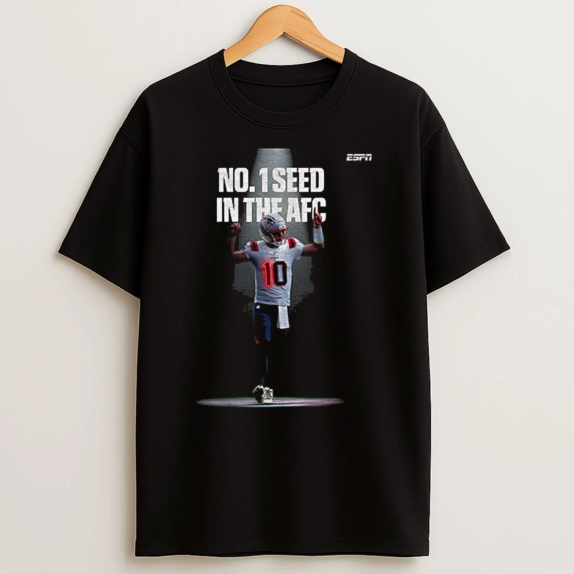 Drake Maye Patriots The Afcs No 1 Seed T Shirt