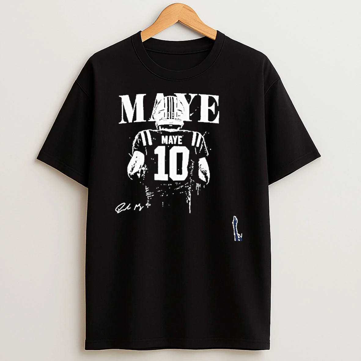 Drake Maye Qb Football T Shirt