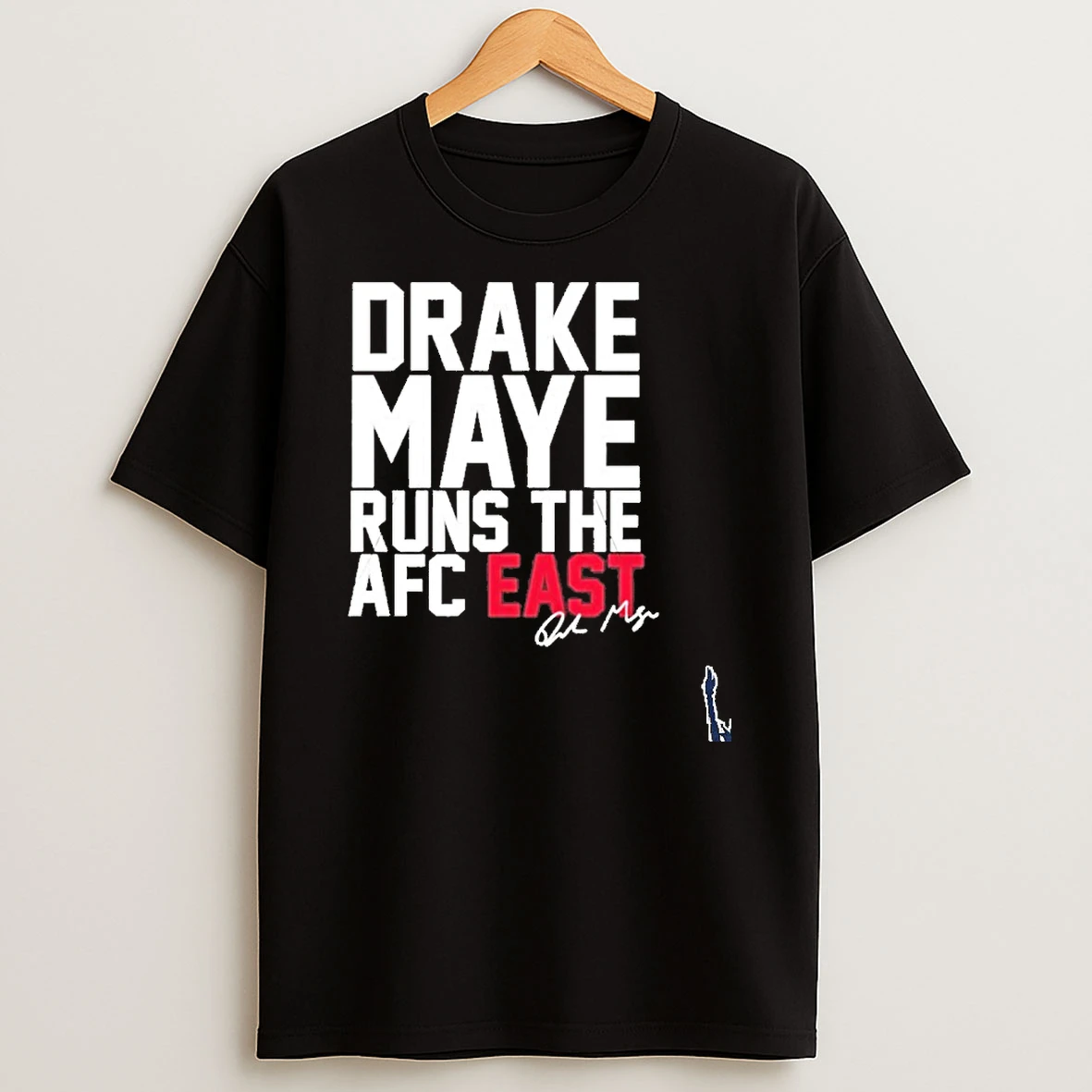 Drake Maye Runs The Afc East Champions T Shirt