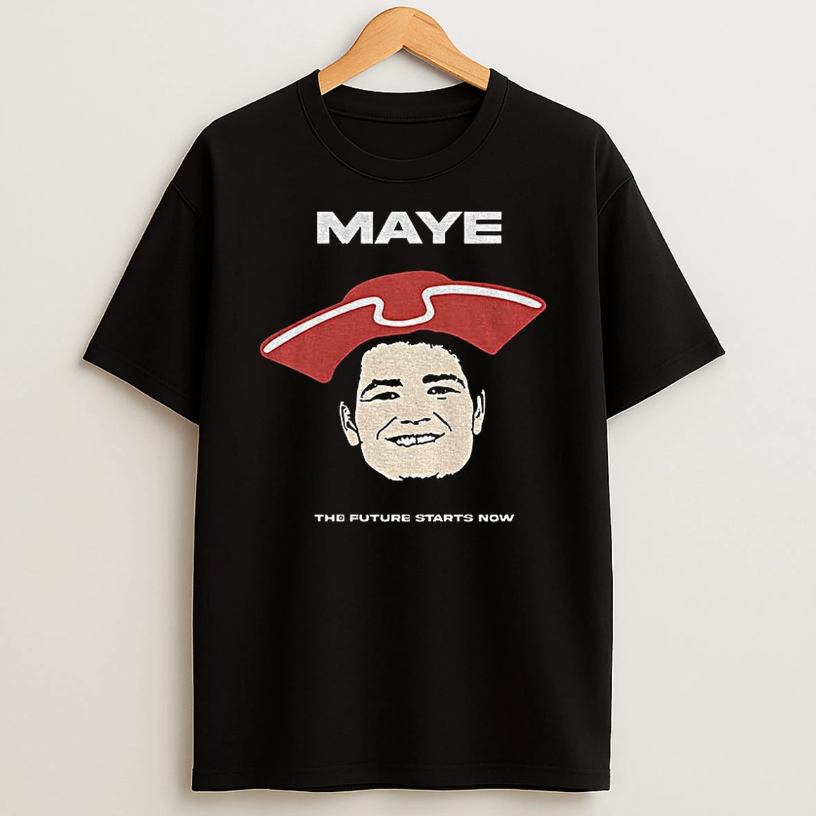 Drake Maye The Future Starts Now Football Fan T Shirt