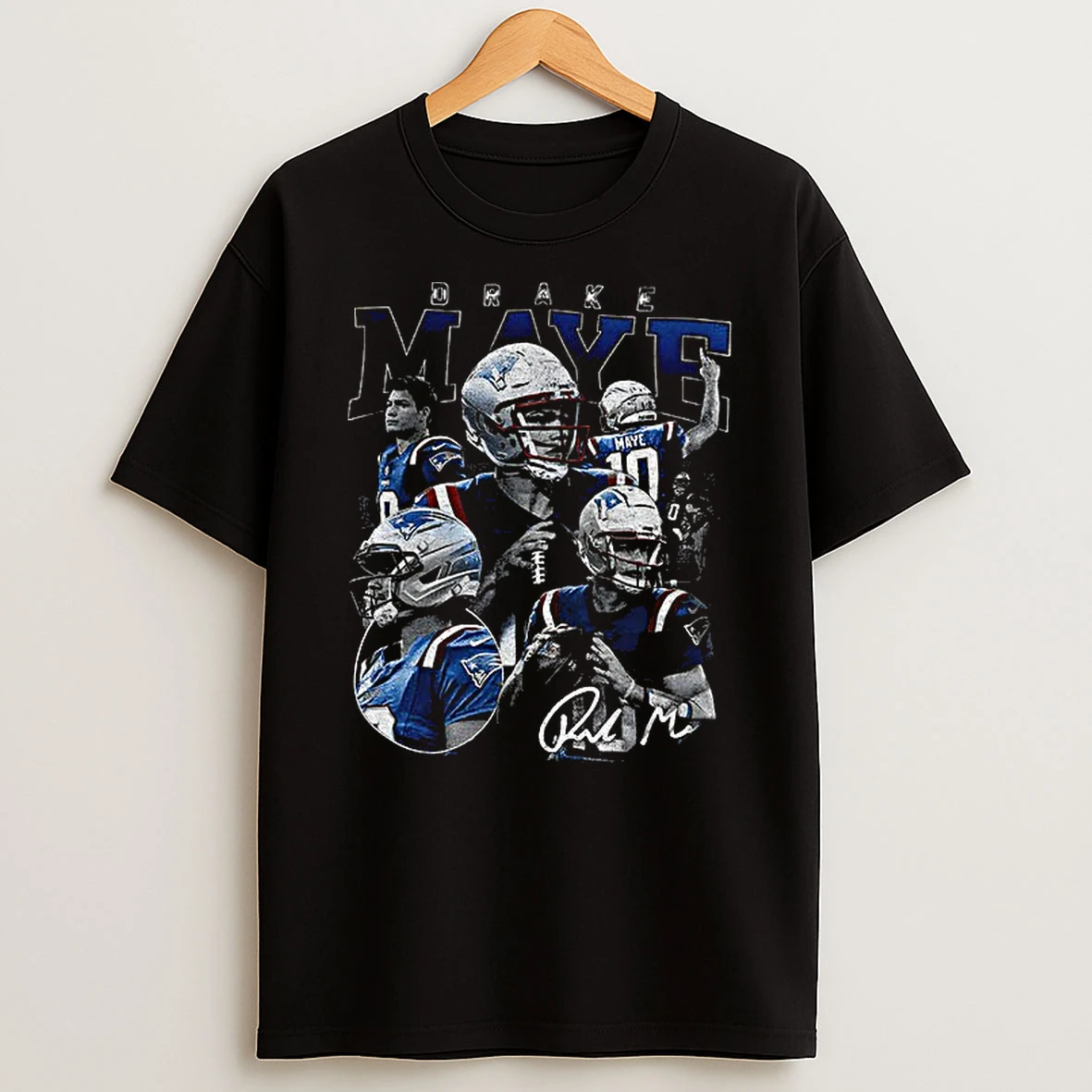 Drake Maye Signature Unique Graphic T Shirt