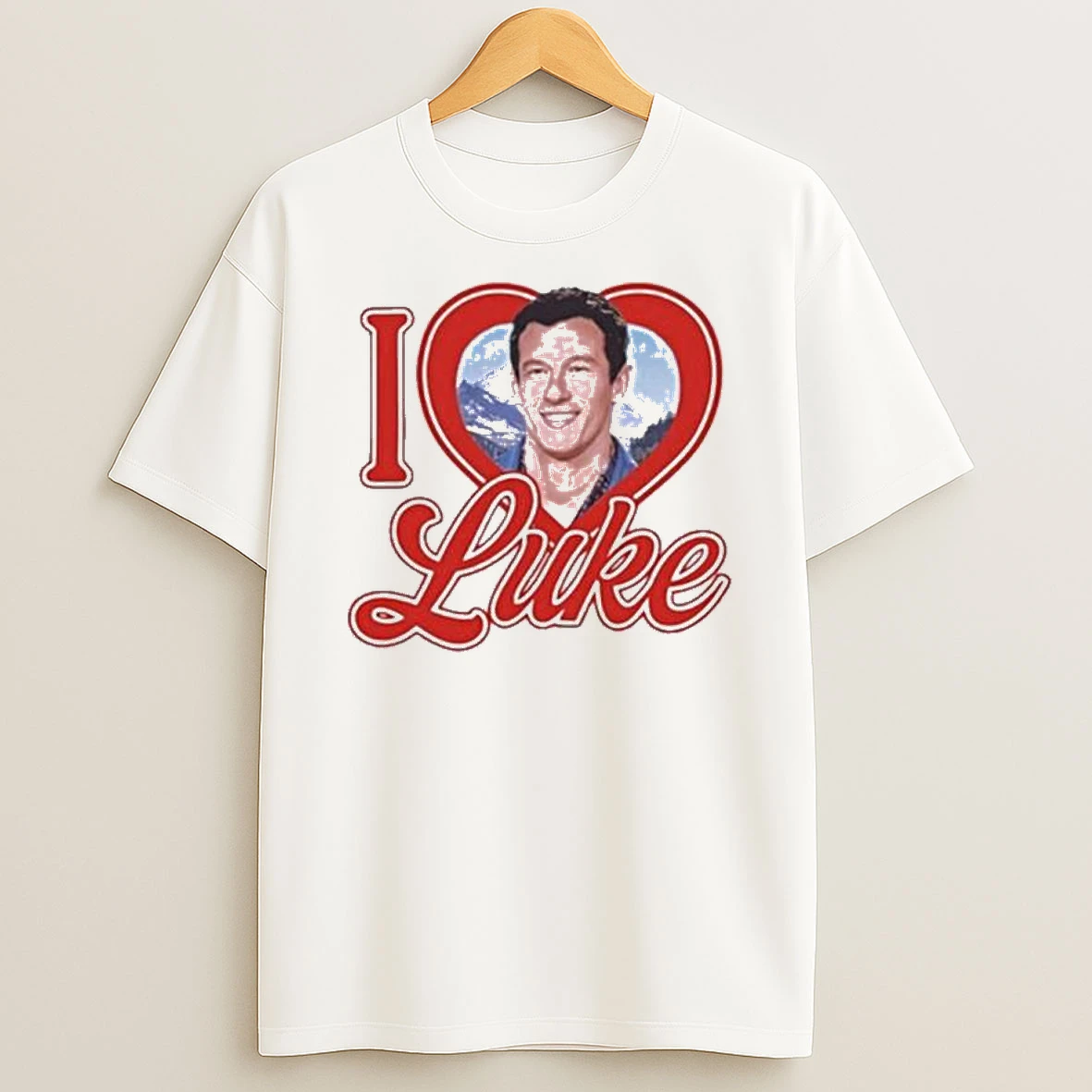 Dua Lipa Callum Turner I Love Luke T Shirt