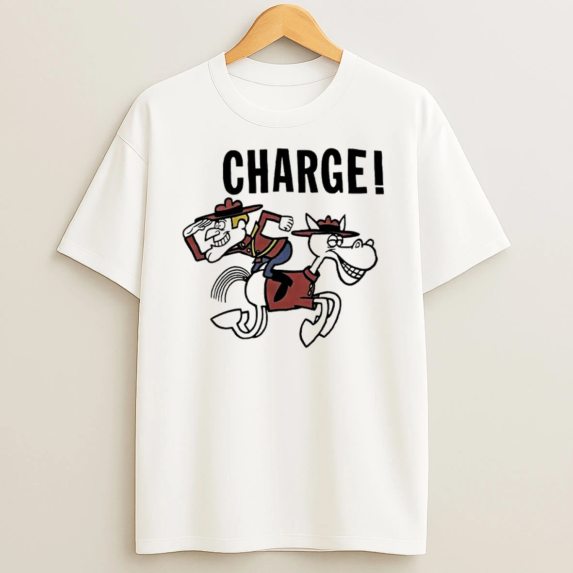 Dudley Do Right Charge T Shirt