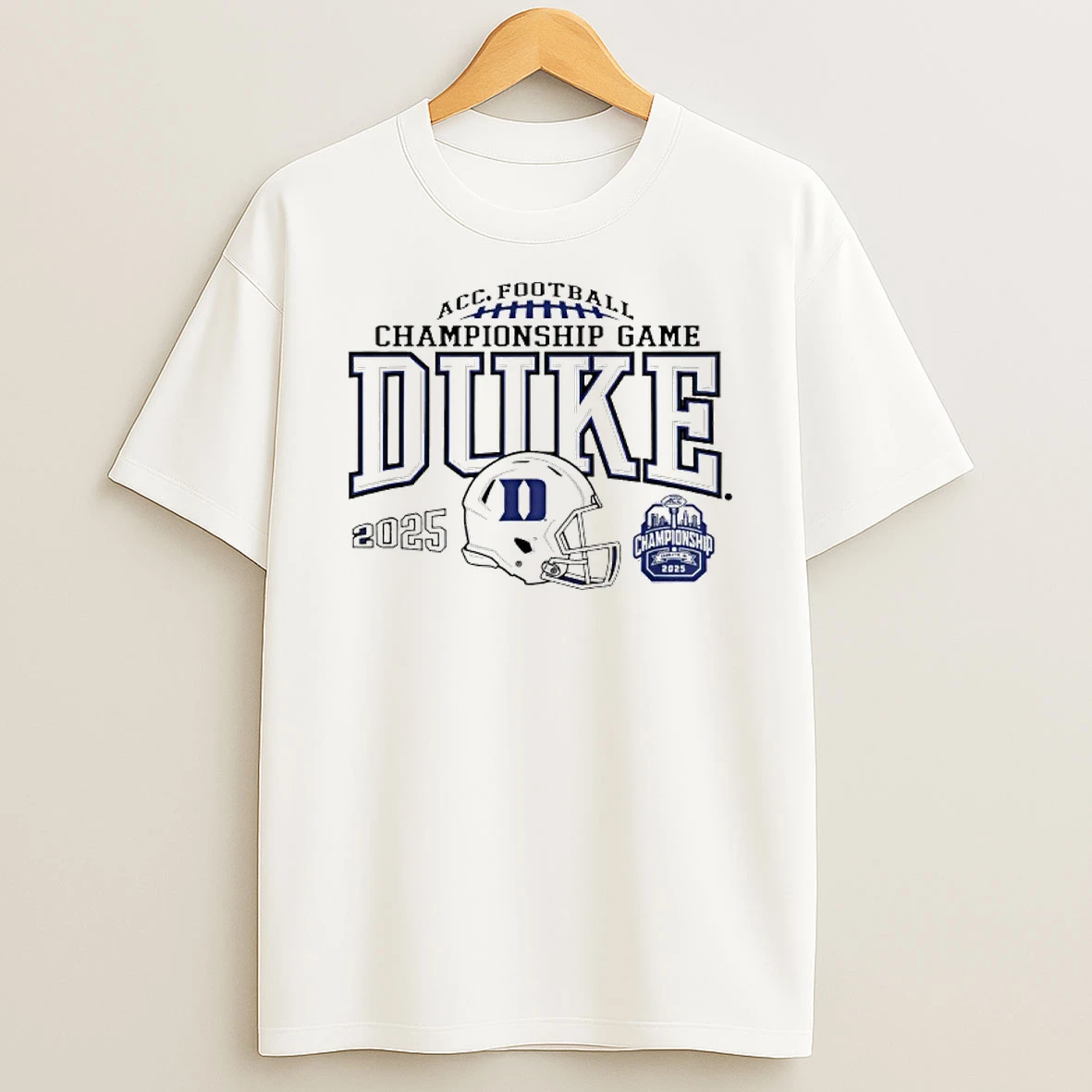 Duke Blue Devils Acc Championship 2025 Football T Shirt