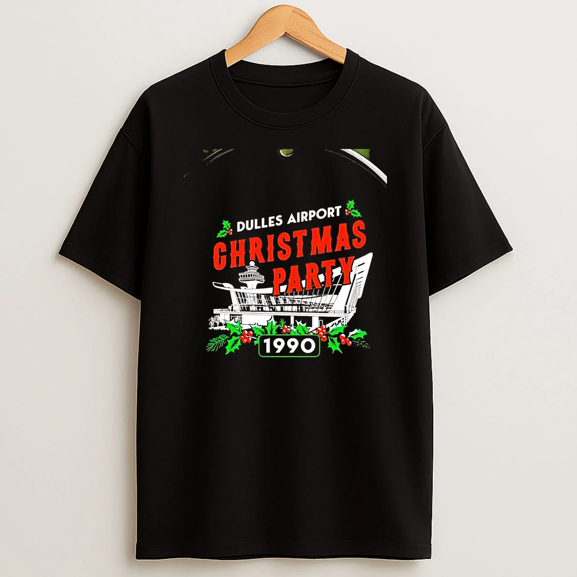 Dulles Airport Christmas Party 1990 Chriast T Shirt