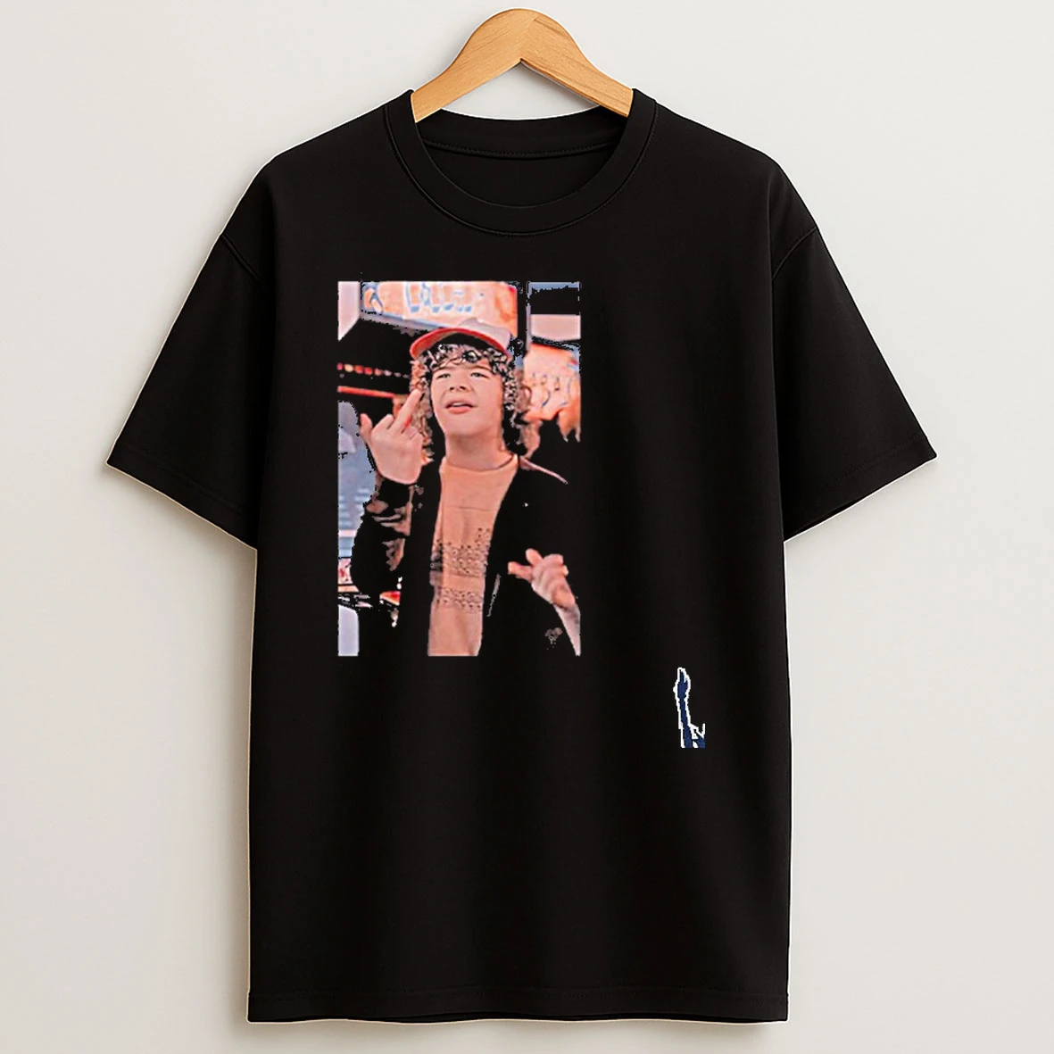 Dustin Henderson Stranger Things Middle Finger T Shirt