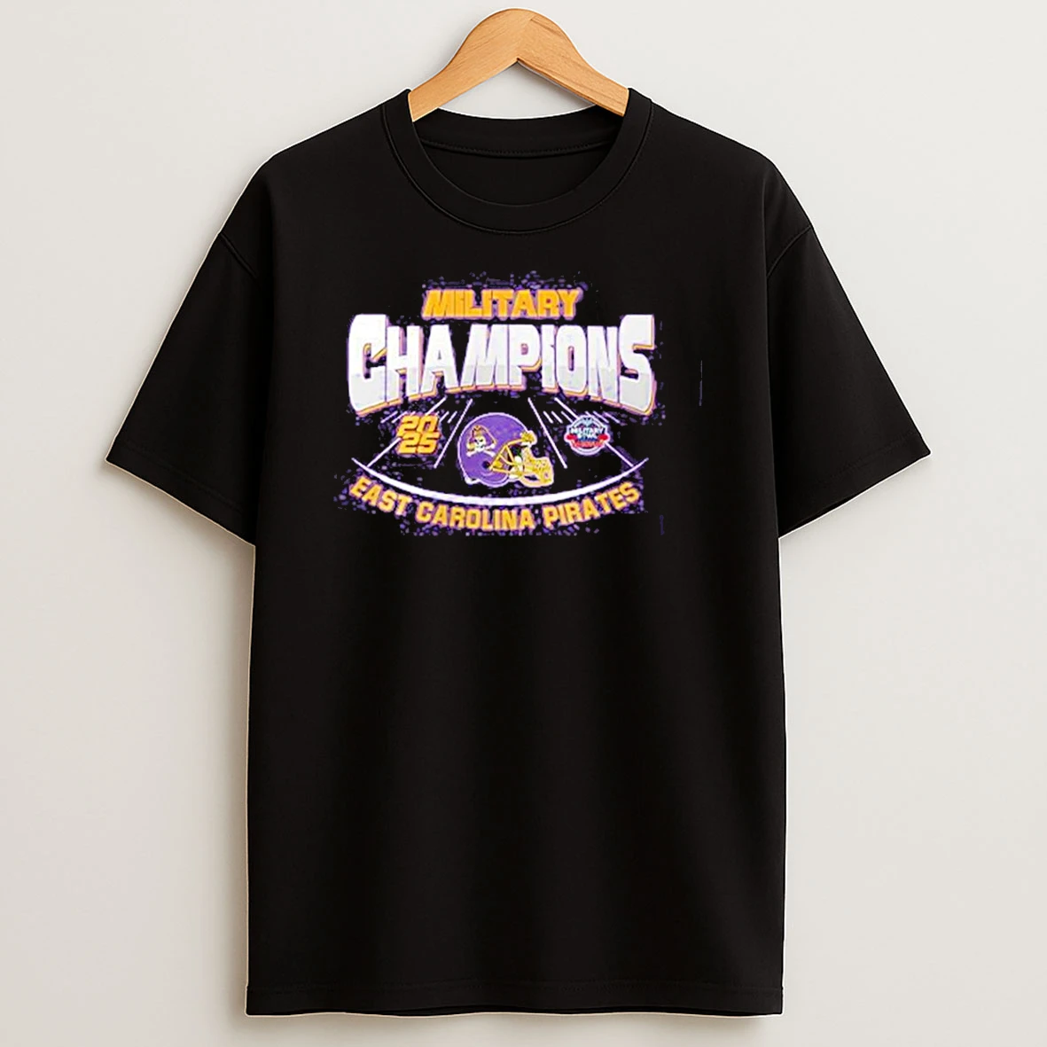 Ecu Football Ncaa Military Bowl Champions 2025 Classic T Shirt