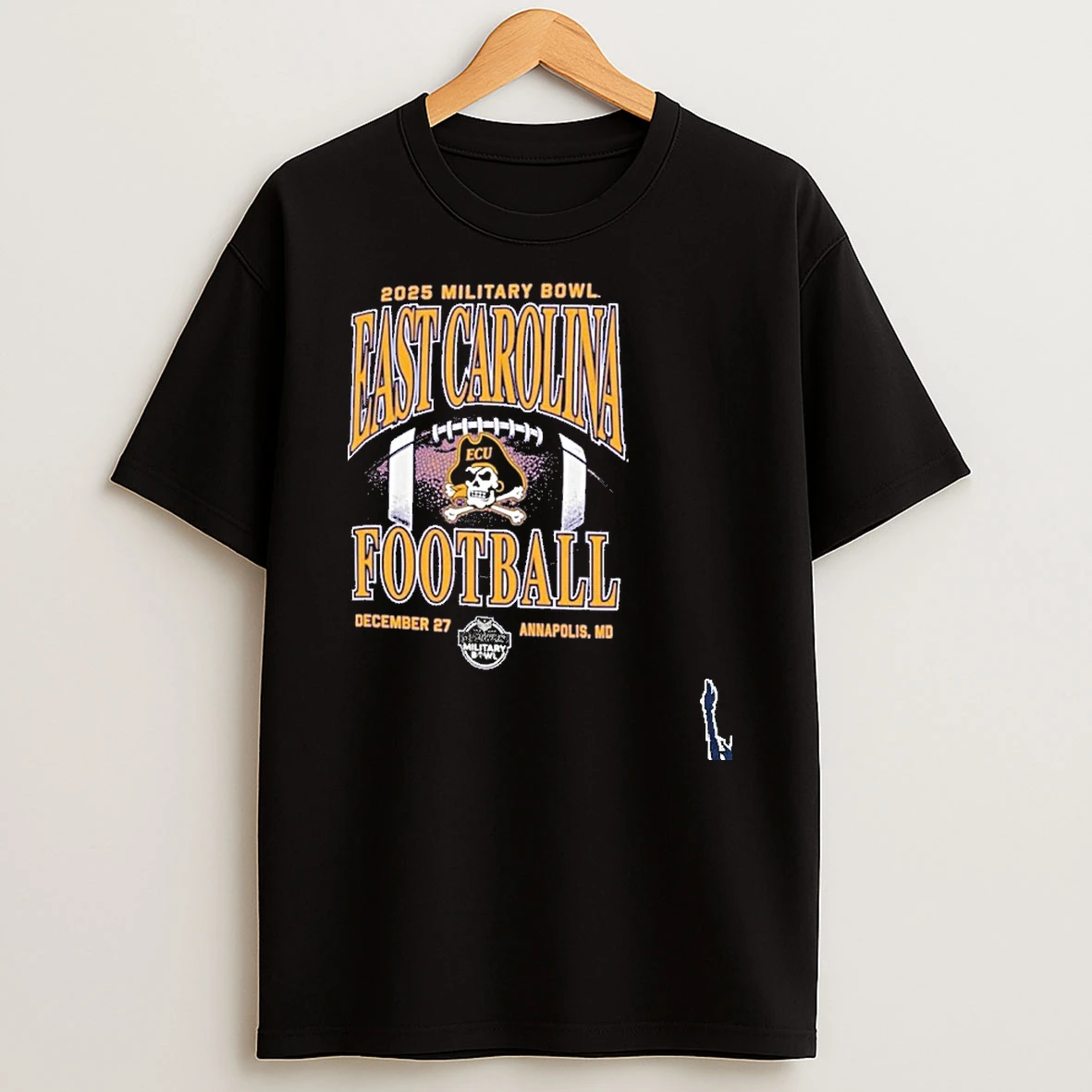 Ecu Pirates 2025 Military Bowl December 27 T Shirt