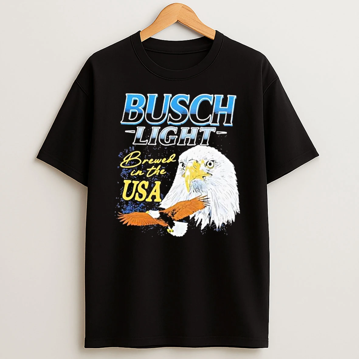 Eagles Busch Light Brewed In The Usa Graphic T Shirt