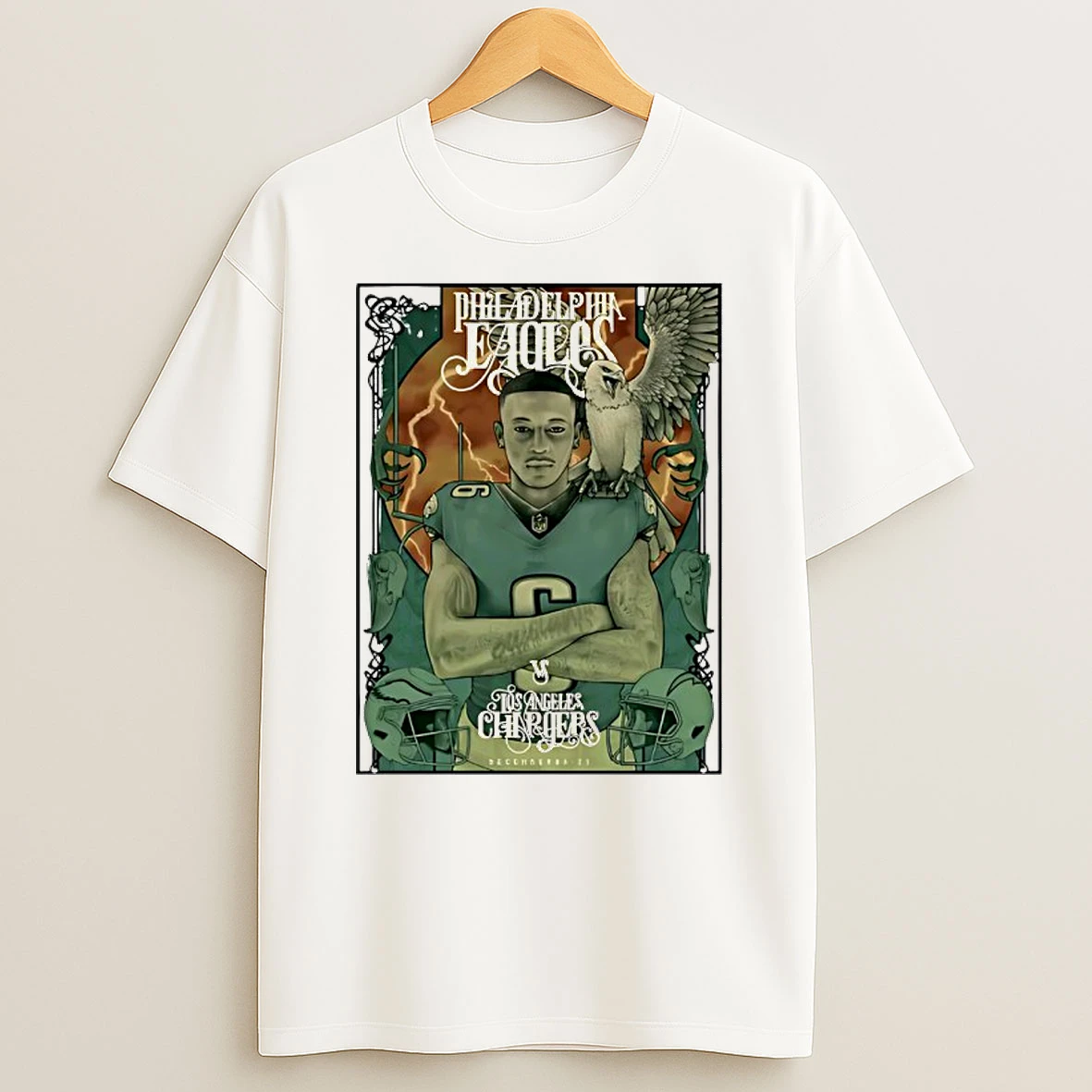 Eagles Vs Chargers December 08 25 T Shirt