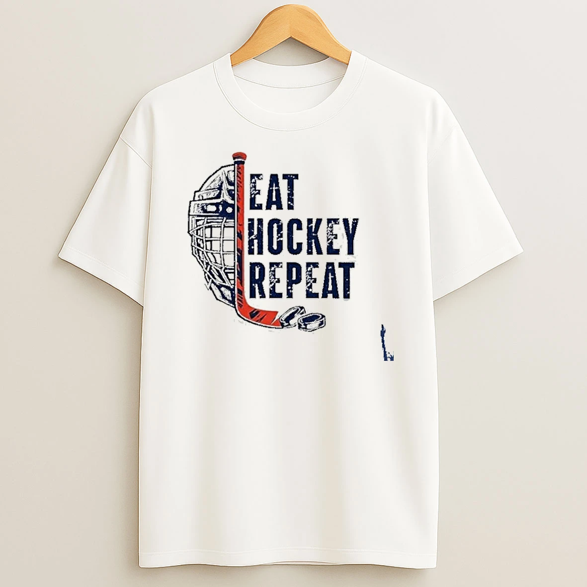 Eat Hockey Repeat T Shirt