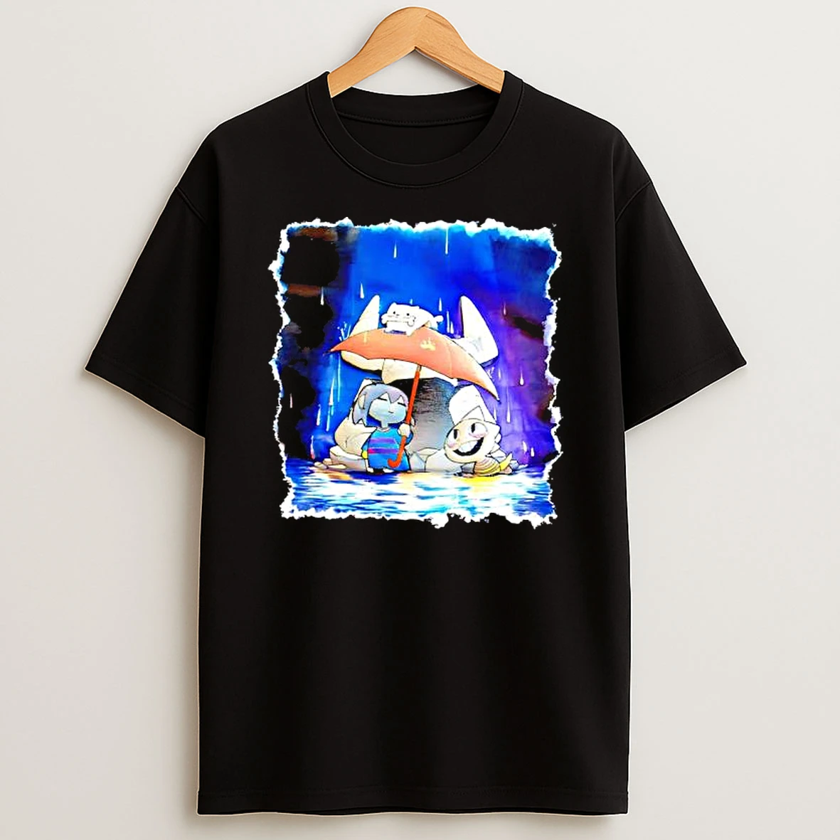 Echoes Beneath Character Graphic T Shirt