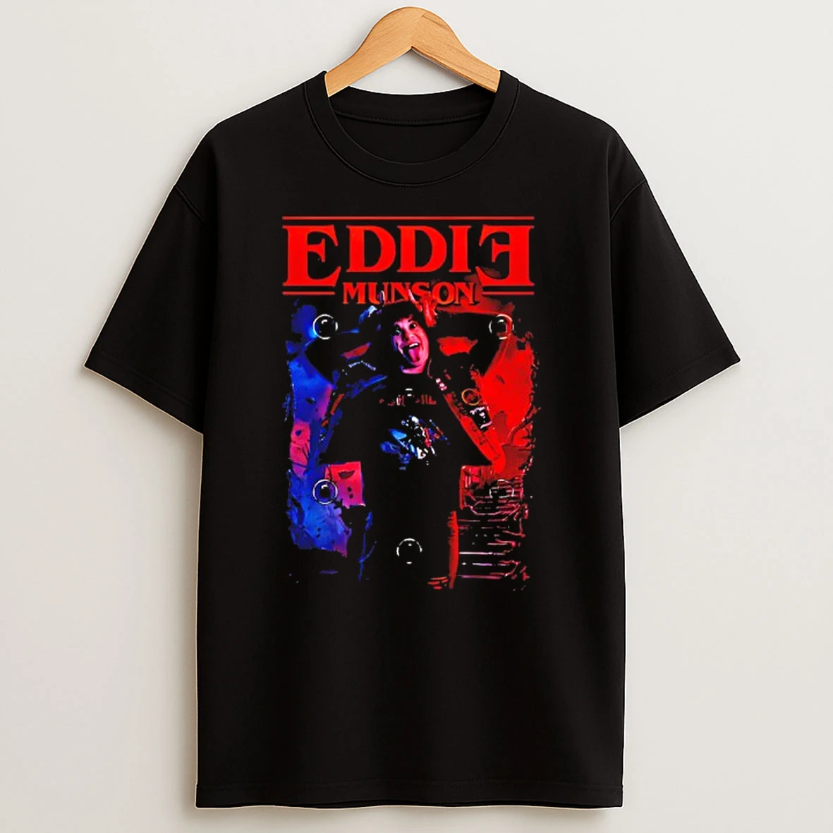 Eddie Munson Metal Stranger Things T Shirt