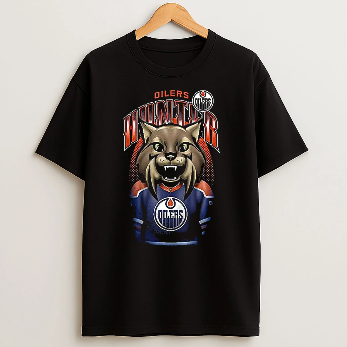 Edmonton Oilers Mascot Logo T Shirt