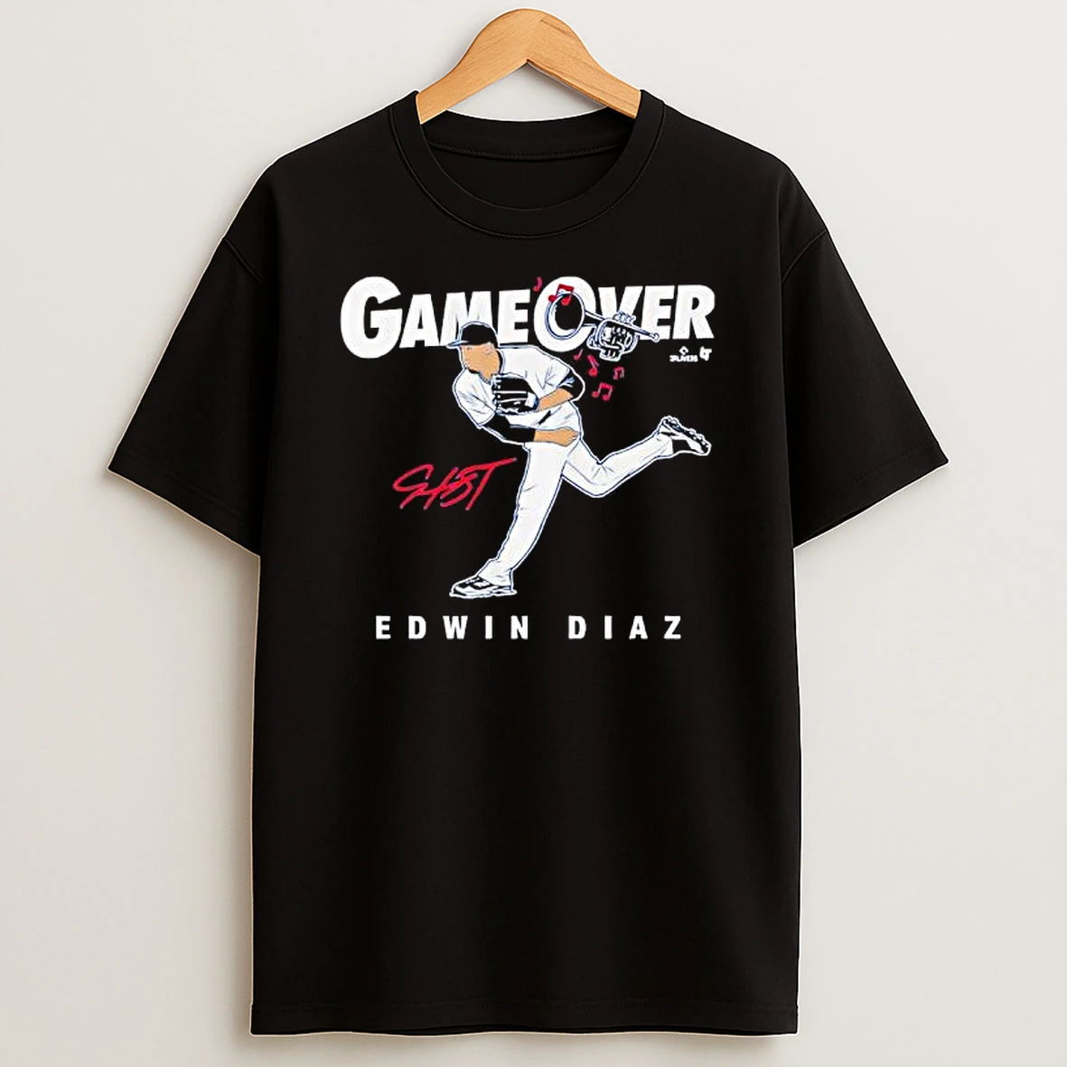 Edwin Diaz Game Over Los Angeles Signature T Shirt