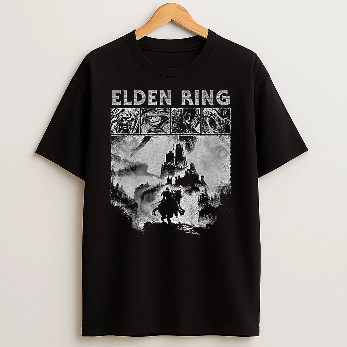 Elden Ring Graphic Vintage T Shirt