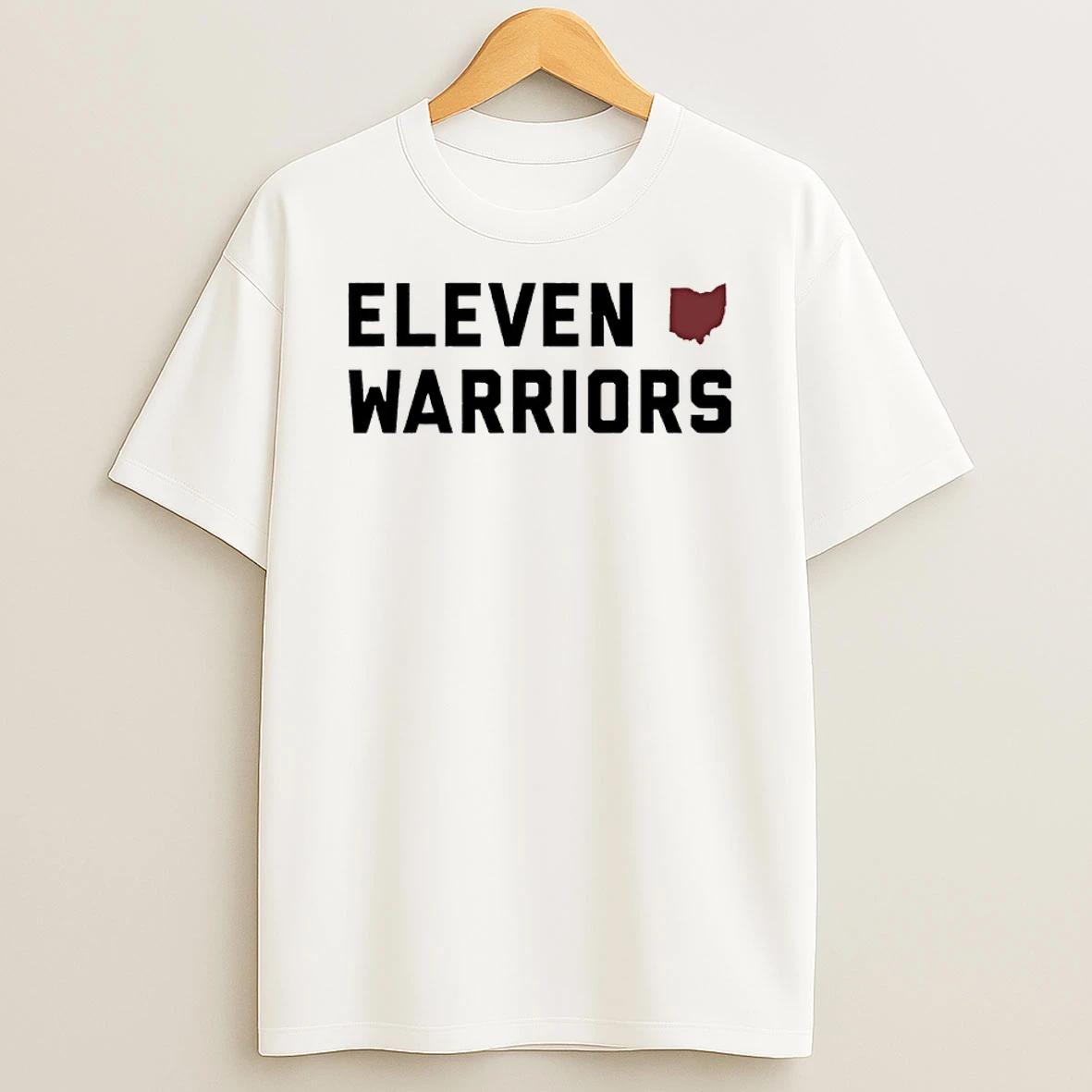 Eleven Warriors Gray Ohio State Buckeyes T Shirt