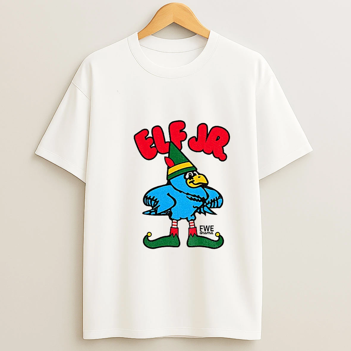 Elf Jr Ft Wright Drama Merry Christmas T Shirt