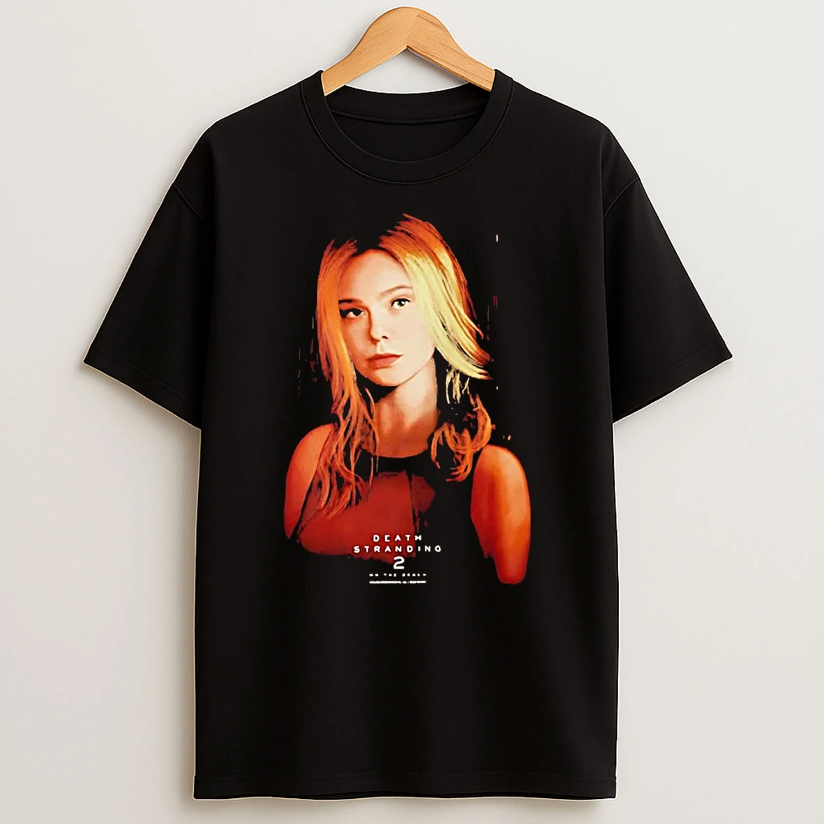 Elle Fanning Death Stranding 2 T Shirt
