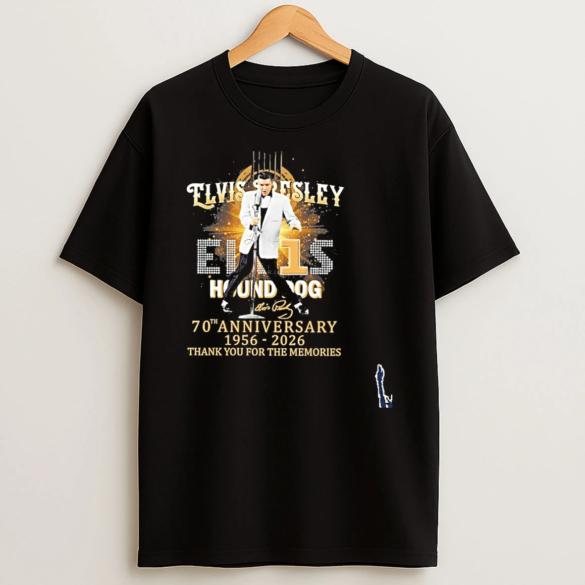 Elvis Presley Hound Dog 70th Anniversary 1956 2026 T Shirt