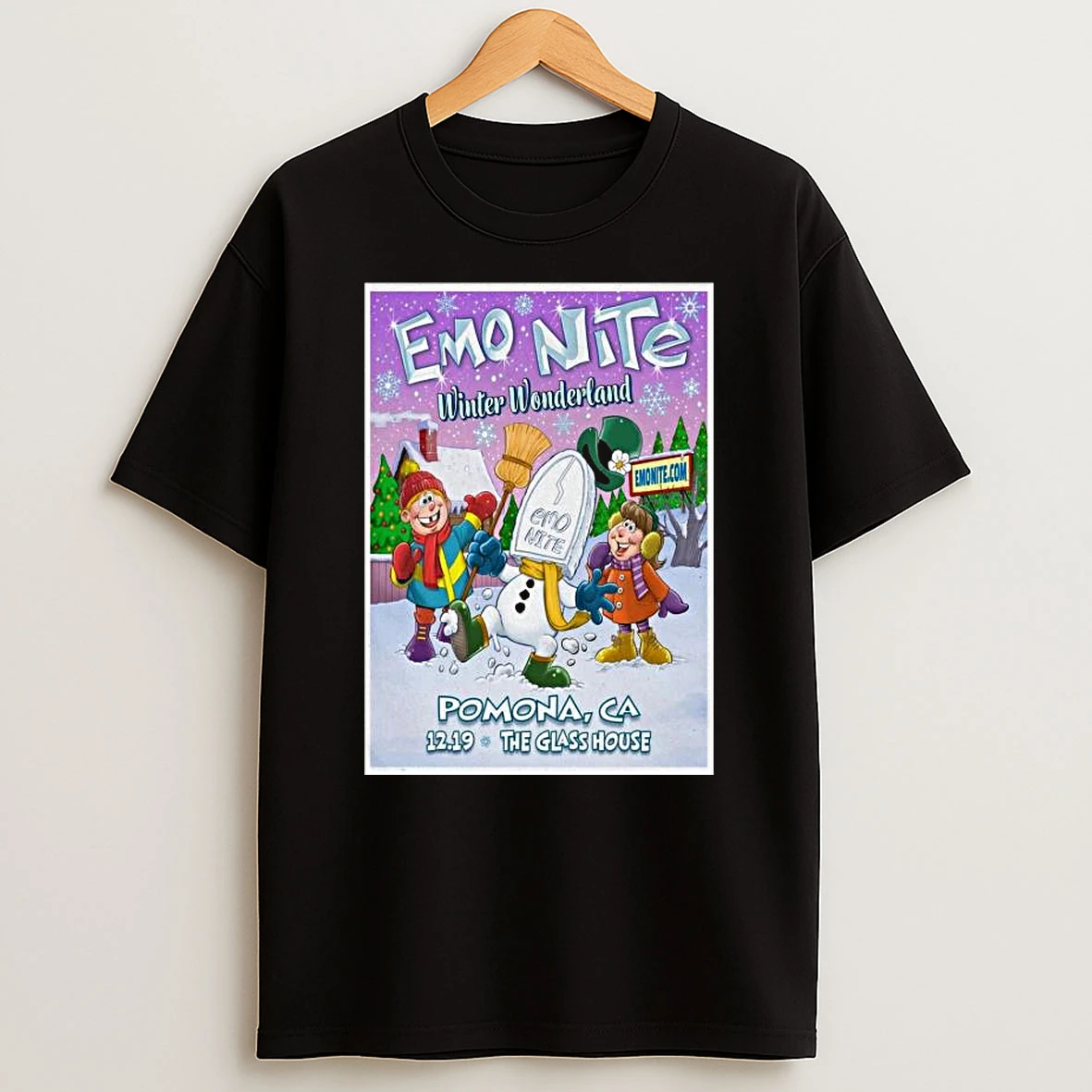 Emo Nite December 12 2025 Pomona Ca T Shirt