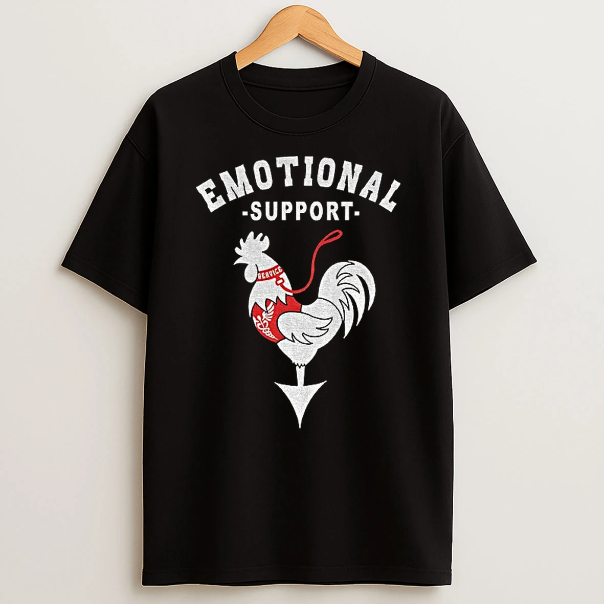 Emotional Support Cock Dirty Humor T Shirt