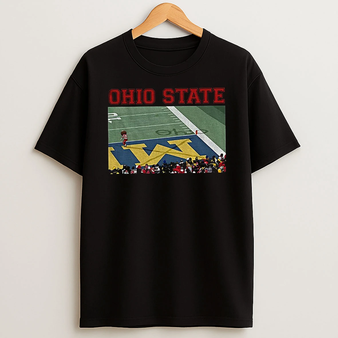 Erase The M Brutus Snow Ohio State Buckeyes Vs Michigan Wolverines Game Day T Shirt