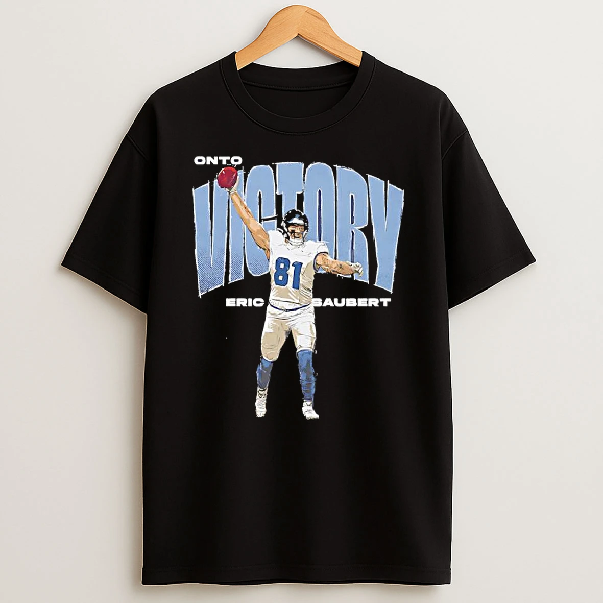 Eric Saubert Seattle Seahawks Nfl Onto Victory Pose T Shirt