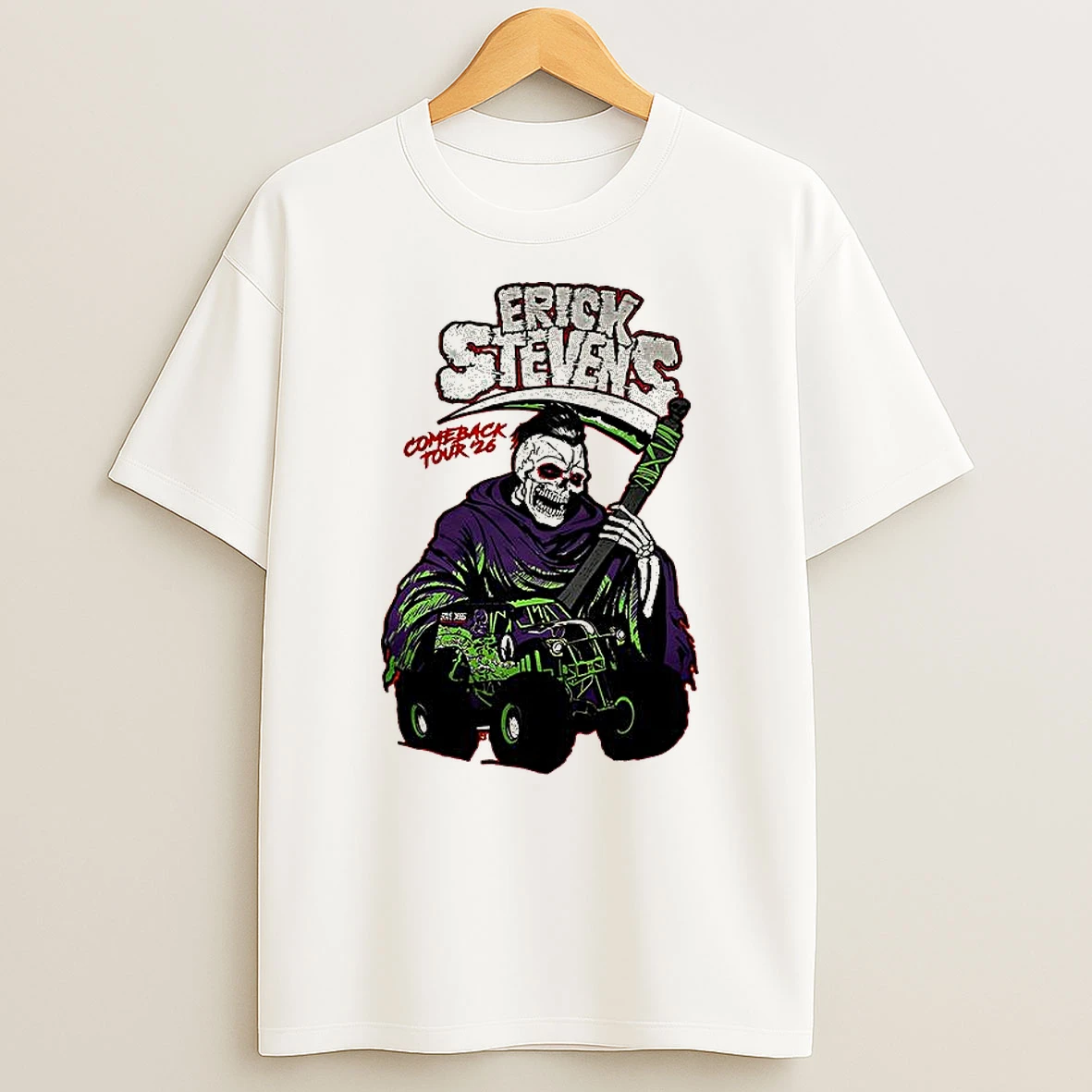 Erick Stevens Comeback Tour 2026 T Shirt