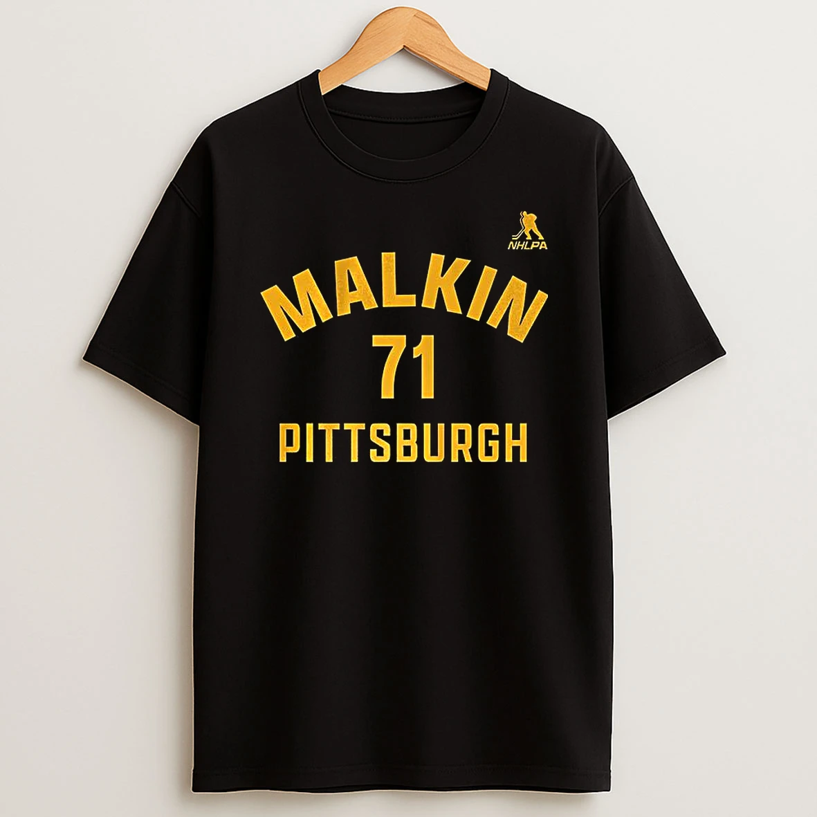 Evgeni Malkin Pittsburgh Penguins Ice Hockey Name And Number 71 T Shirt