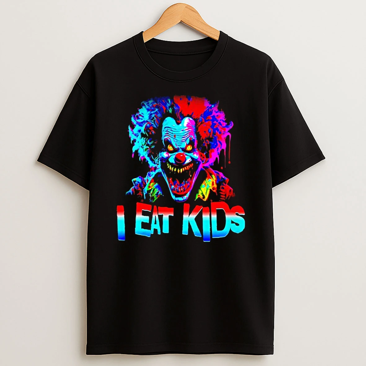 Evil Clown I Eat Kids T Shirt