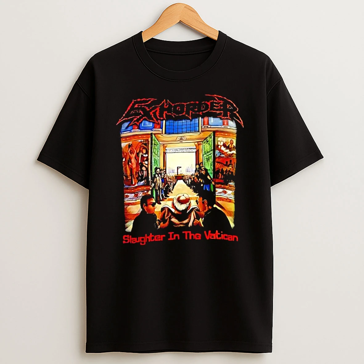 Exhorder Slaughter In The Vatican Graphic T Shirt