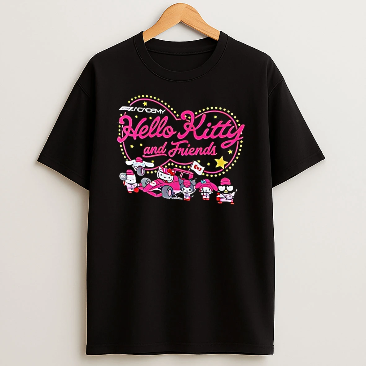 F1 Academy Hello Kitty And Friends Graphic T Shirt