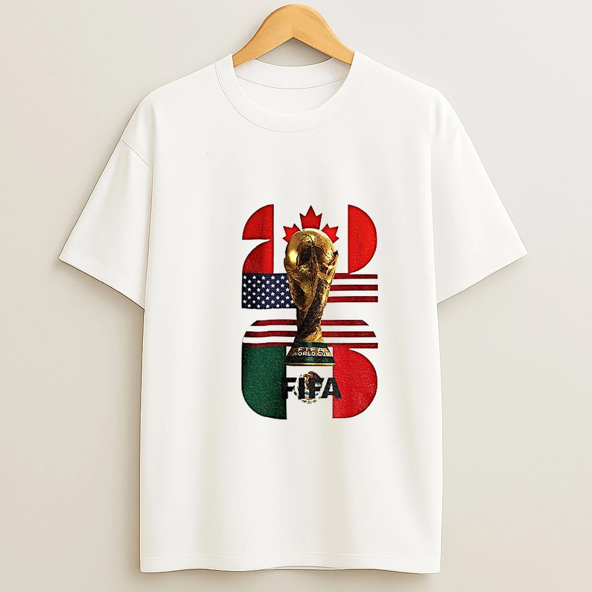 Fifa World Cup 2026 Canada Usa Mexico Soccer T Shirt