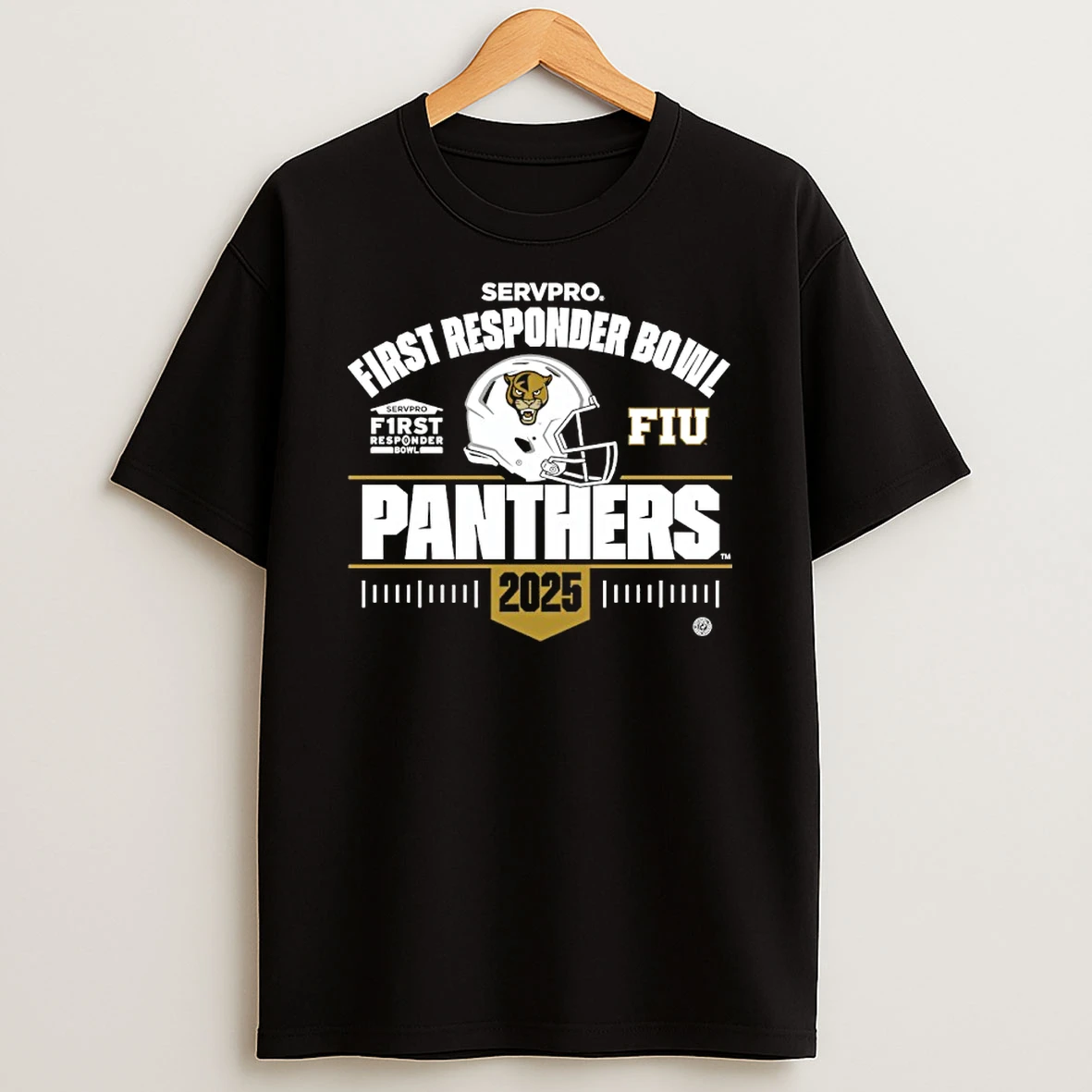 Fiu Panthers 2025 Servpro First Responder Bowl T Shirt