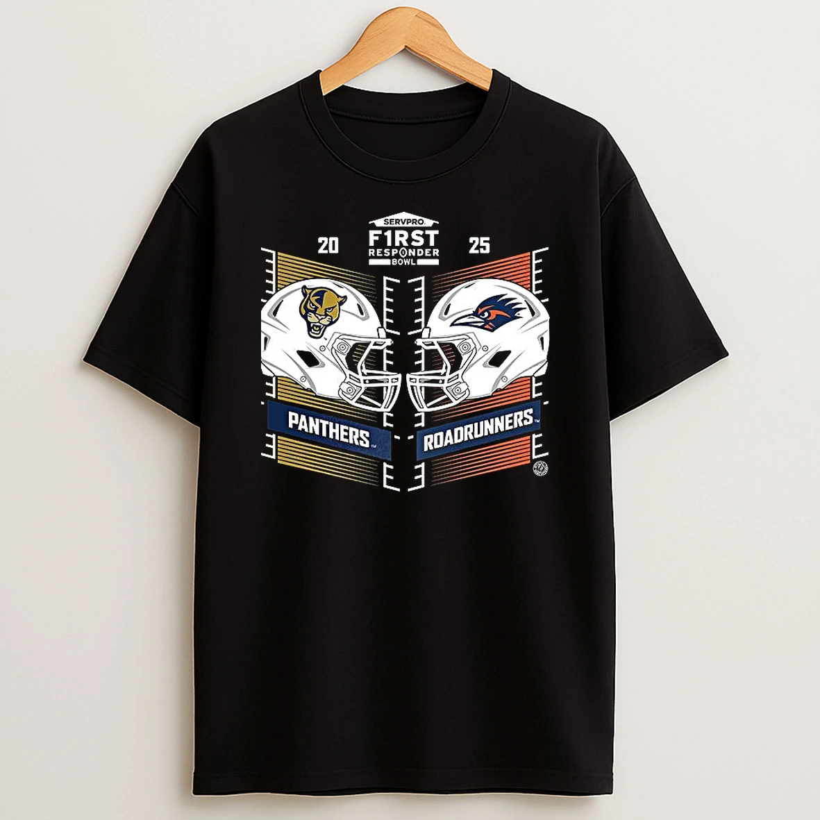 Fiu Panthers Vs Utsa Roadrunners 2025 First Responder Bowl T Shirt