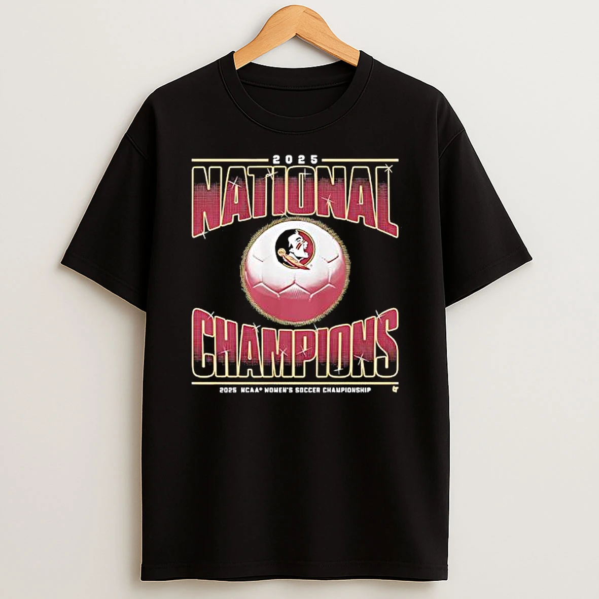 Fsu Womens Soccer 2025 Ncaa National Champions T Shirt