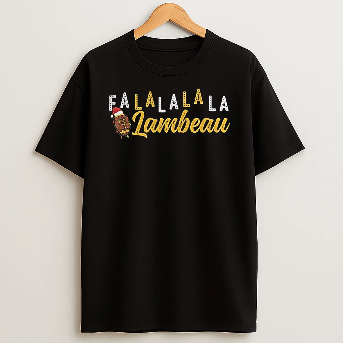 Fa La La La La Lambeau Green Bay Packers Christmas T Shirt