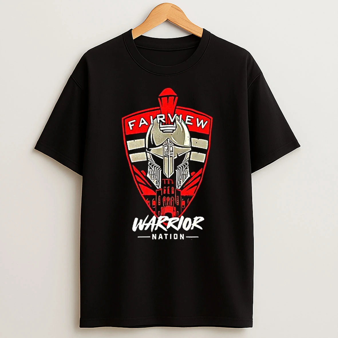 Fairview Warrior Nation Logo T Shirt