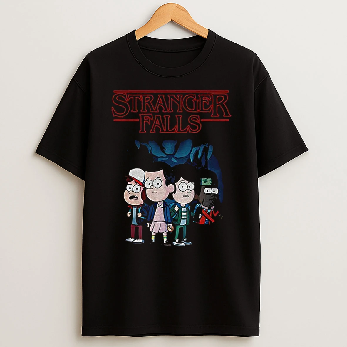 Falls Gravity Falls Stranger Falls Stranger Things 2025 T Shirt