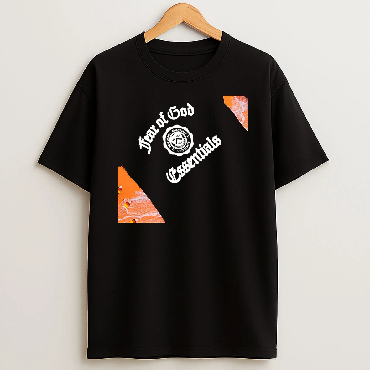 Fear Of God Essentials University 1977 Logo Womens T Shirt
