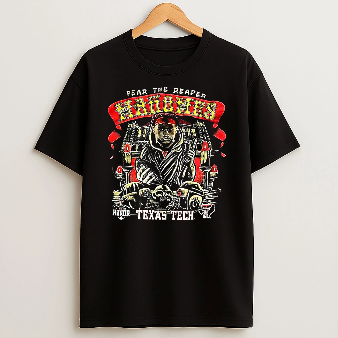 Fear The Reaper Mahomes Texas Tech T Shirt