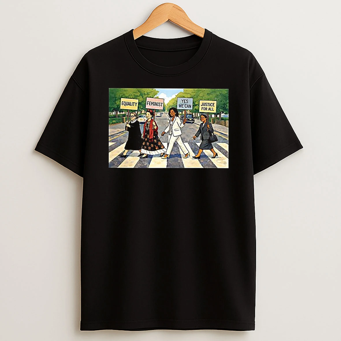 Feminist Well Behaved Women Horizontal T Shirt
