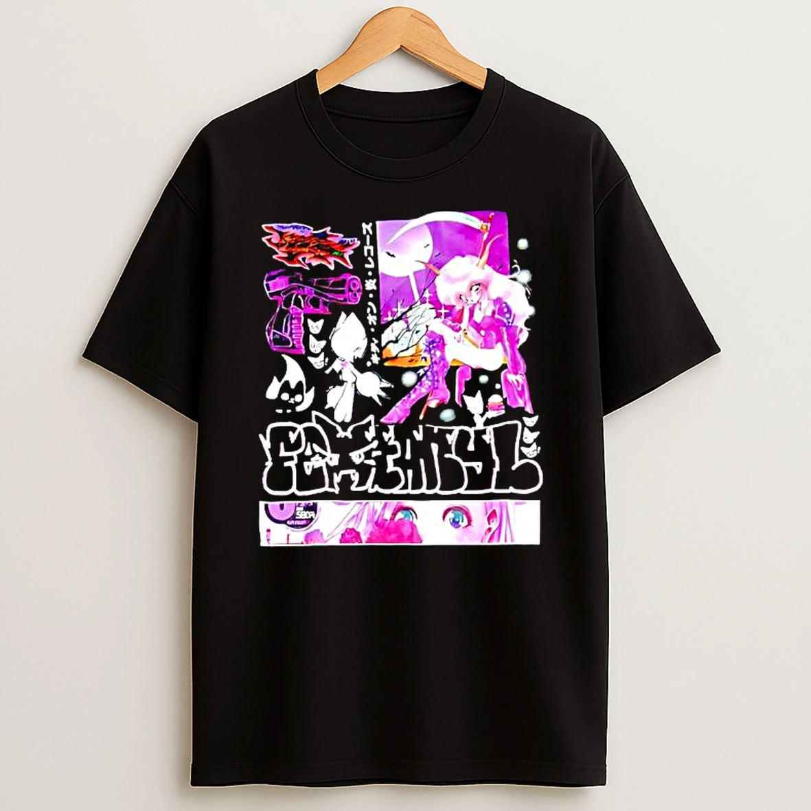 Femtanyl Kiteru On Hono Records Graphic T Shirt
