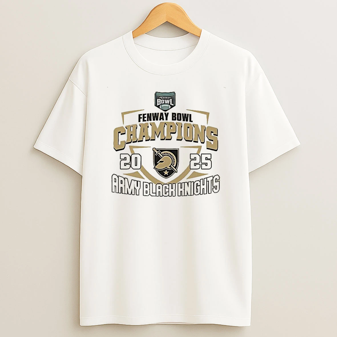 Fenway Bowl Army Black Knights Wasabi Champions 2025 T Shirt