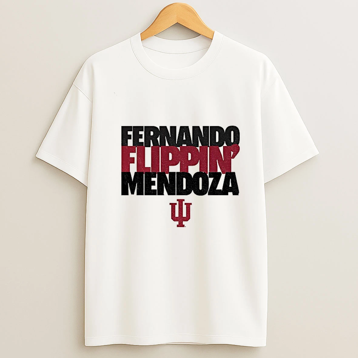 Fernando Flippin Mendoza Indiana Hoosiers Football Nfl 2025 T Shirt