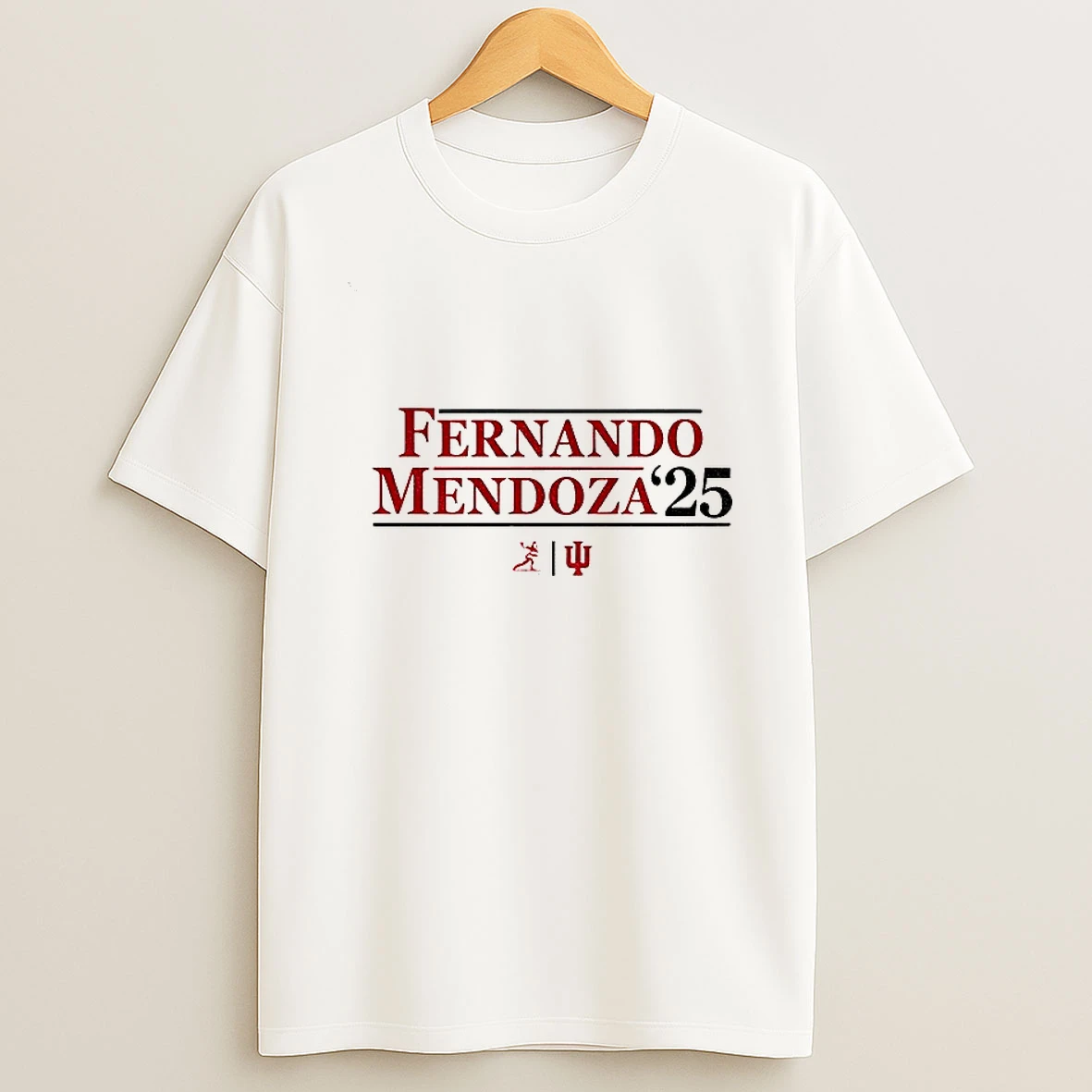 Fernando Mendoza 2025 Heisman Indiana Football T Shirt
